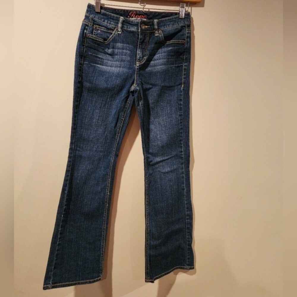 TOMMY HILFIGER Hope Boot Cut Medium Wash Blue Denim Jeans Women's Size 6